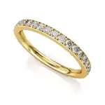 Eternity Ring Żółte Złoto - LUVA E2