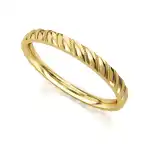 Eternity Ring Żółte Złoto - LUVA E5