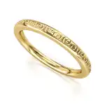 Eternity Ring Żółte Złoto - LUVA E18