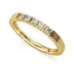 Eternity Ring Żółte Złoto - LUVA E38