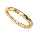 Eternity Ring Żółte Złoto - LUVA E39