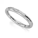 Eternity Ring Białe Złoto - LUVA E6