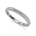 Eternity Ring Białe Złoto - LUVA E7