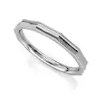 Eternity Ring Białe Złoto - LUVA E8