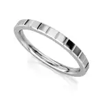 Eternity Ring Białe Złoto - LUVA E22