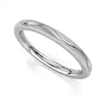 Eternity Ring Białe Złoto - LUVA E24