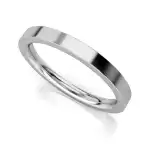 Eternity Ring Białe Złoto - LUVA E26