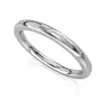 Eternity Ring Białe Złoto - LUVA E34