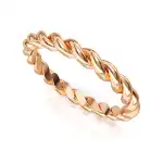 Eternity Ring Czerwone Złoto - LUVA E12
