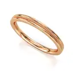 Eternity Ring Czerwone Złoto - LUVA E16