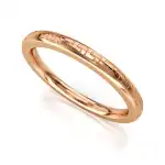 Eternity Ring Czerwone Złoto - LUVA E25