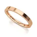 Eternity Ring Czerwone Złoto - LUVA E26