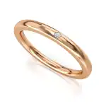 Eternity Ring Czerwone Złoto - LUVA E30