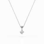 Celebrytka z białego złota CB032 z brylantem 0,08 ct