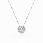 Celebrytka z białego złota CB042 z brylantami 0,24 ct 