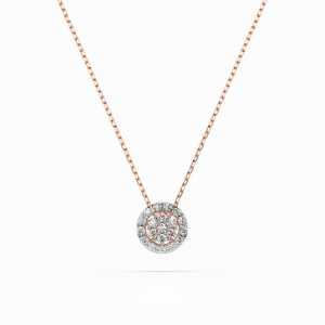 Celebrytka z żółtego złota CB040 z brylantami 0,19 ct 