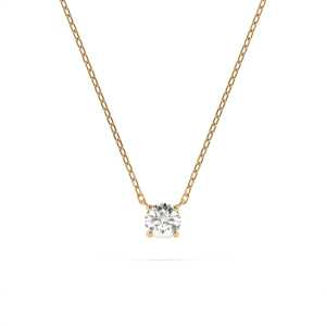 Celebrytka z żółtego złota CB041 z brylantami 0,15 ct 