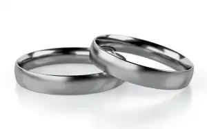 Obrączki ślubne z tantalu - T01