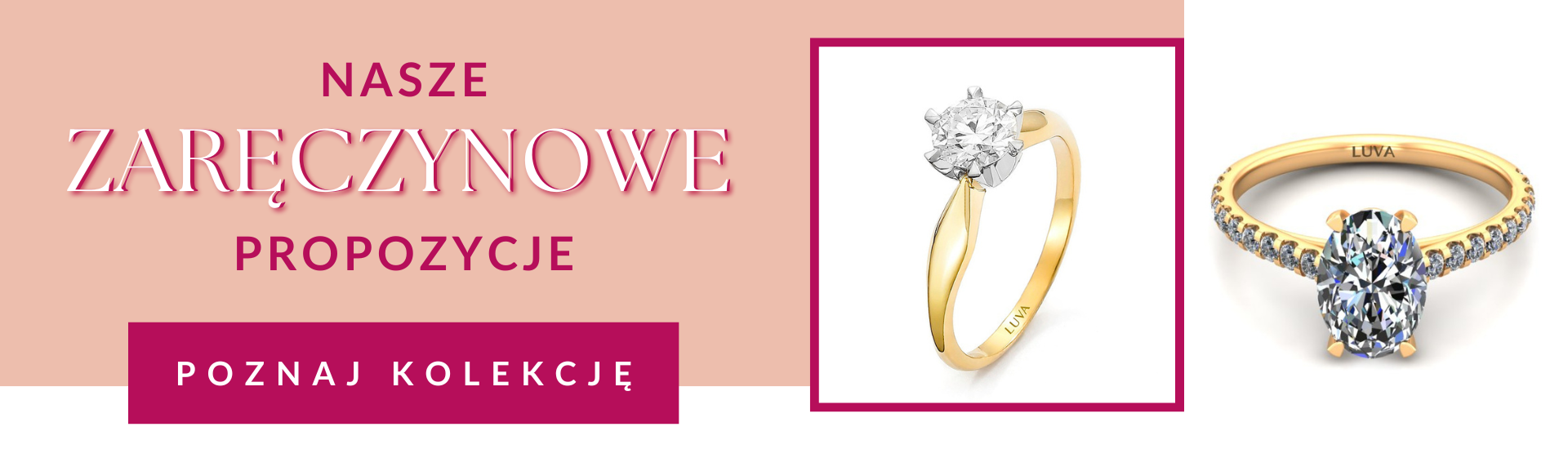 Pierścionki zaręczynowe - bestsellery Luva